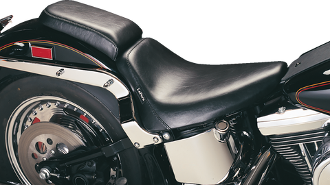 Bare Bones Solo Seat - Smooth - Black - FL/FX &