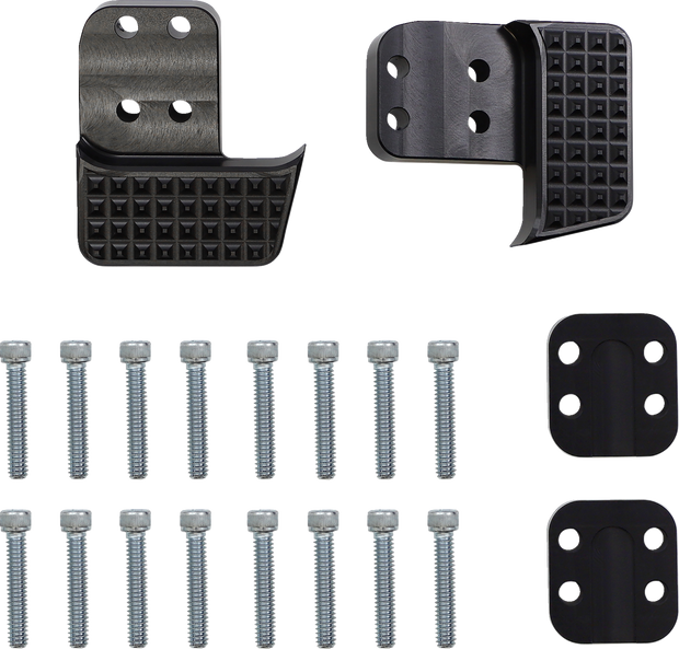 Apex Floorboard Tail Extension with Lift Kit - Black