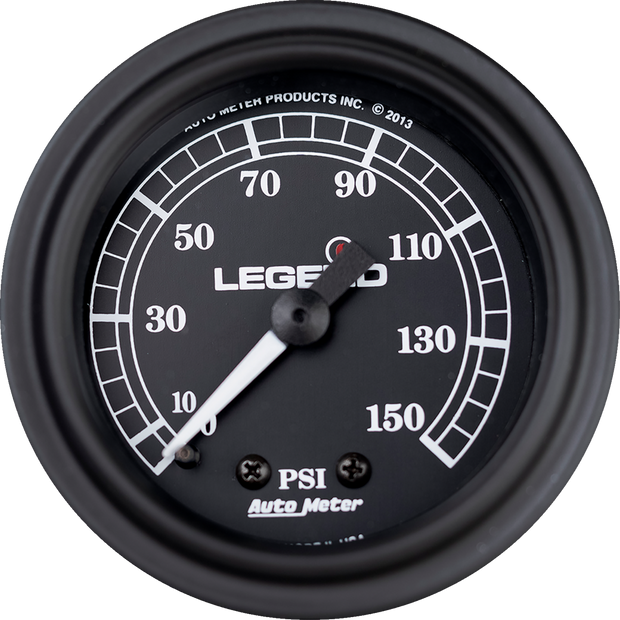 Fairing Mounted LED Backlit PSI Gauges
