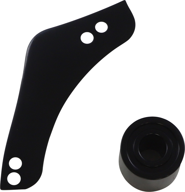 Replacement Breather Bolt Cover Plate - Inverted/Method/Clear Tear/Sidekick - Right - Black