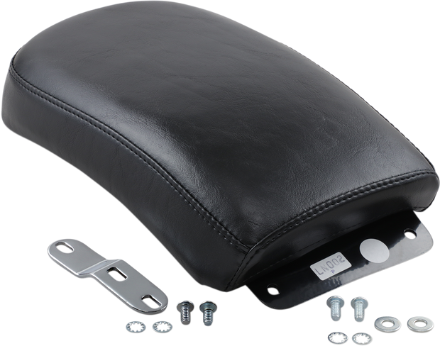 Bare Bones Pillion Pad - Smooth - Black - FX/FL &