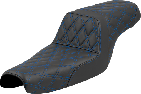 Step-Up Seat - Lattice Stitch - Blue Stitch - XL &