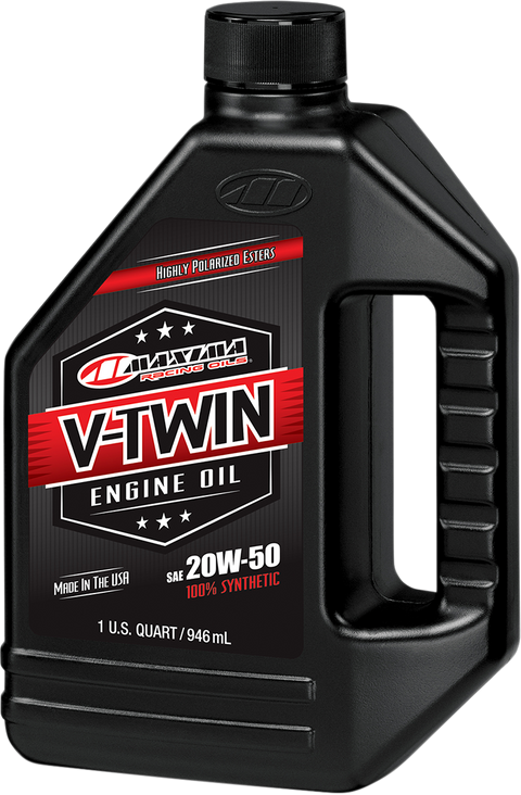 V-Twin Synthetic Oil - 20W-50 - 1 U.S. quart