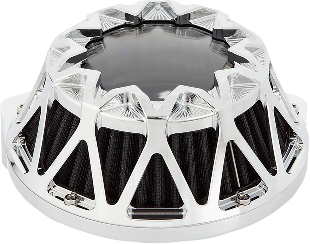 Crossfire Air Cleaner - Chrome