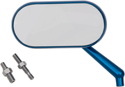 Mirror - Side View - Oval - Blue - Left