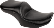 Maverick Seat - without Backrest - Smooth - Black - Black - FLH/FLT '23-'24