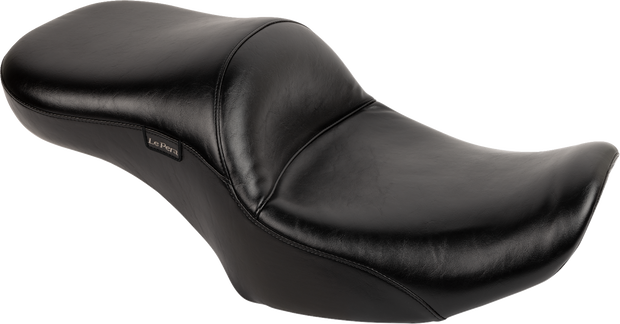 Maverick Seat - without Backrest - Smooth - Black - Black - FLH/FLT &