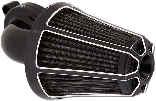 Monster Sucker Air Cleaner Cover - Beveled - Black