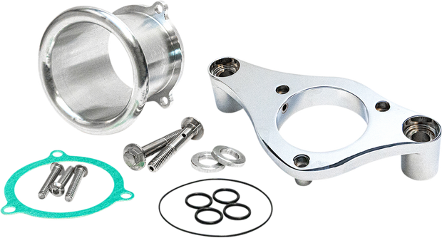 3" Velocity Stack with Backing Plate Kit - Chrome