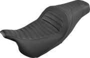 Slim Roll & Pleat Seat - Black - FL '08-'24
