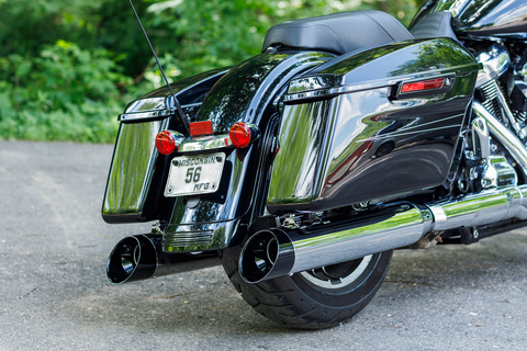 4-1/2" Chrome MK45 Cutlass Performance Mufflers