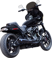 2-into-1 Qualifier Exhaust System - 50-State - Black - Softail