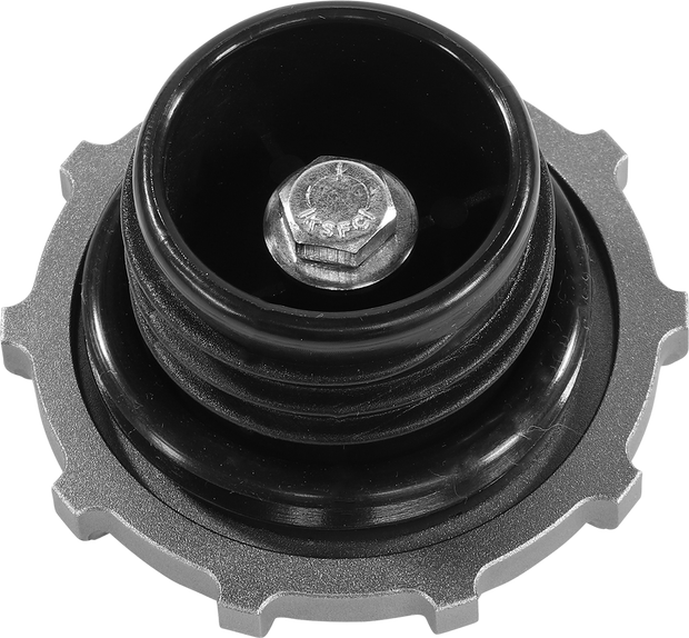 Vented Gas Cap - 10 Gauge - Titanium