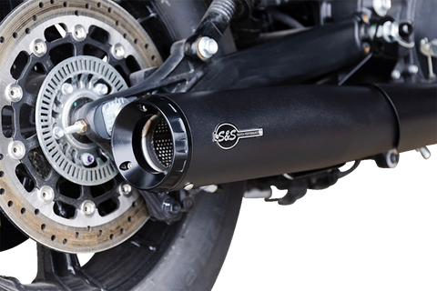 2-into-1 Grand National Exhaust System - Black - Race Only