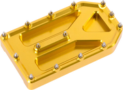 Aggressor Brake Pedal Pad - Gold - Touring