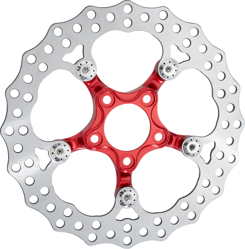 Spider Rotor - 11.8" - Red - Rear