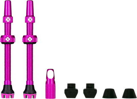 Tubeless Valve Stems - Pink