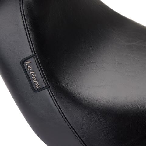 Bare Bones Solo Seat - Smooth - Black - Softail &