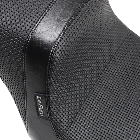 Daytona 2-Up Seat - Without Backrest - Basketweave - Black - FLFB &