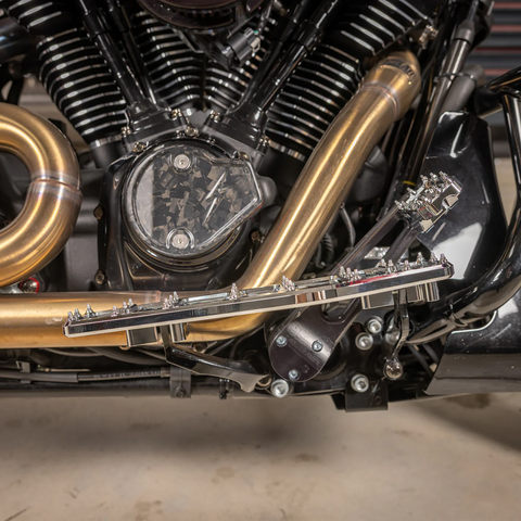 Aggressor Brake Pedal - Chrome - Touring