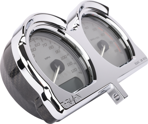 Gauge Relocation Kit - Chrome