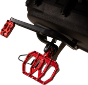 Mini Aggressor Floorboards - Red - Rear