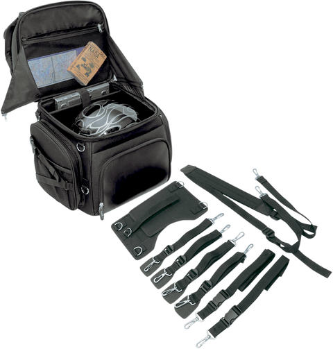 Backseat/Sissy Bar Bag - Black
