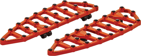 MX Driver Floorboards - Orange