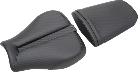 Gel Channel™ Track Carbon Fiber Sport Seat - Black - CBR600RR