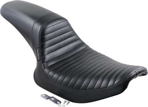 Daytona Sport Seat - Pleated - Black - FXR &