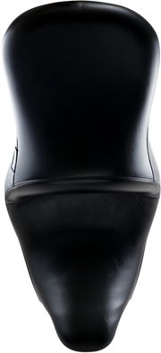 Maverick Seat - Up-Front - Without Backrest - Smooth - Black - FL '08-'23