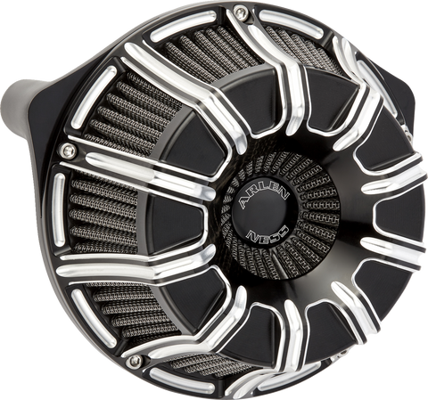 Inverted Series Air Cleaner Kit - 10-Gauge - Black