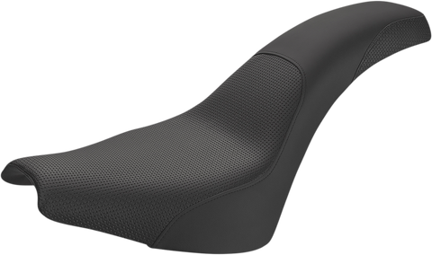 Profiler™ Basket-weave Seat - Black - Softail