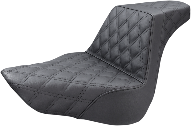 Step-Up Seat - Full Lattice Stitch - Black - FL/FX &