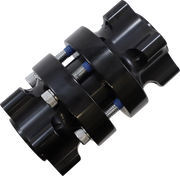 Hub - Cartridge - Front/Dual Disc - Black - Fat Bob