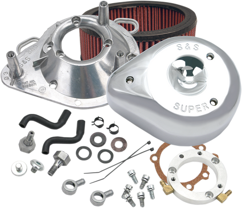 Teardrop Air Cleaner - Chrome