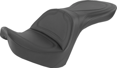 Seat - Explorer™ - Without Backrest - Stitched - Black - FXSTD