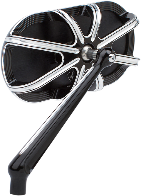 Mirror - Side View - Caged Series/10 Gauge - Black - Left