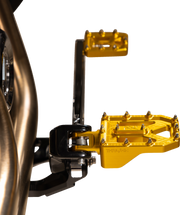 Aggressor Footpegs - Rear - Gold