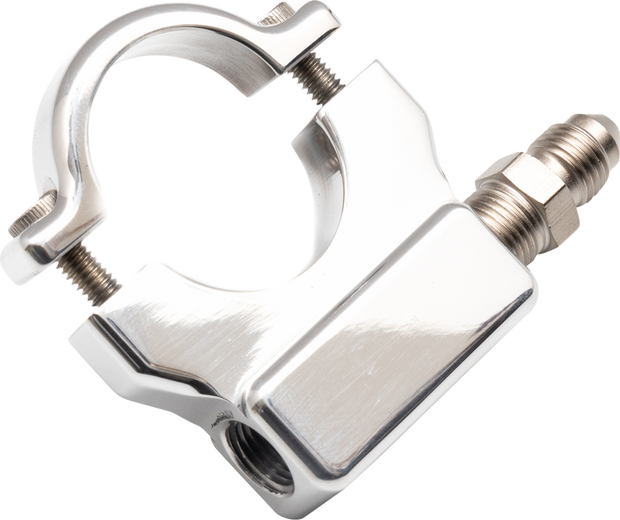 Oil Pressure Gauge Mount - 1" - Chrome