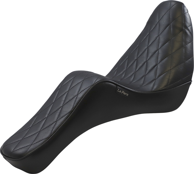 Cherokee Seat - Diamond - Black - Softail &