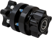 Hub - Cartridge - Front/Dual Disc - Black - Fat Bob