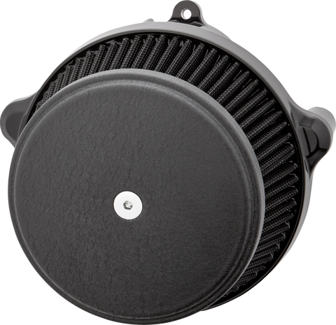 Big Sucker™ Stage 1 Air Cleaner Kit with Cover - Smooth - Wrinkle Black