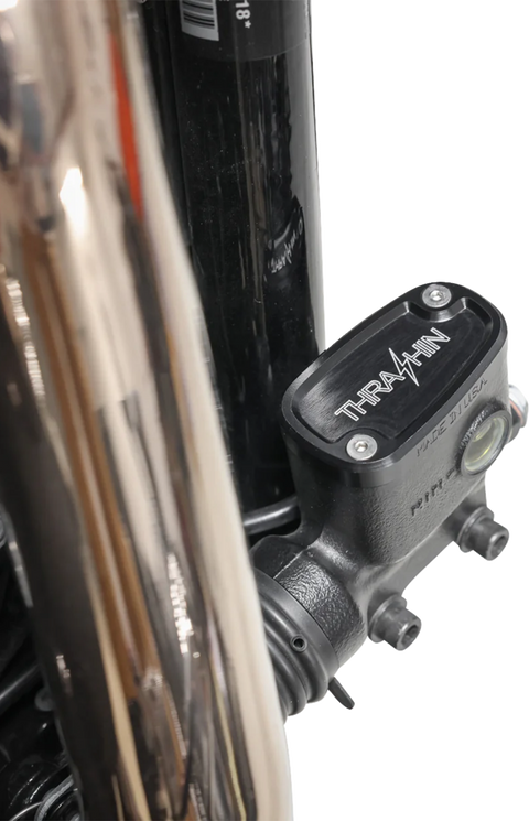 Brake Reservoir Cap - Rear - Black - Twice Cut - &