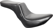 Daytona 2-Up Seat - Without Backrest - Smooth - Black - FX/FL '18-'23