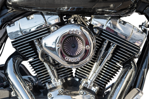 Air Stinger Stealth Air Cleaner Kit - Chrome