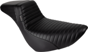 Kickflip Daddy Long Legs Low Rider Seat - Pleated - Black - FL/FX '18-'24