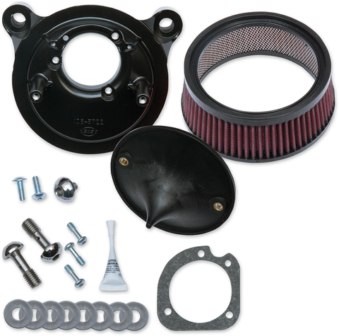 Super Stock™ Stealth Air Cleaner Kit - Black