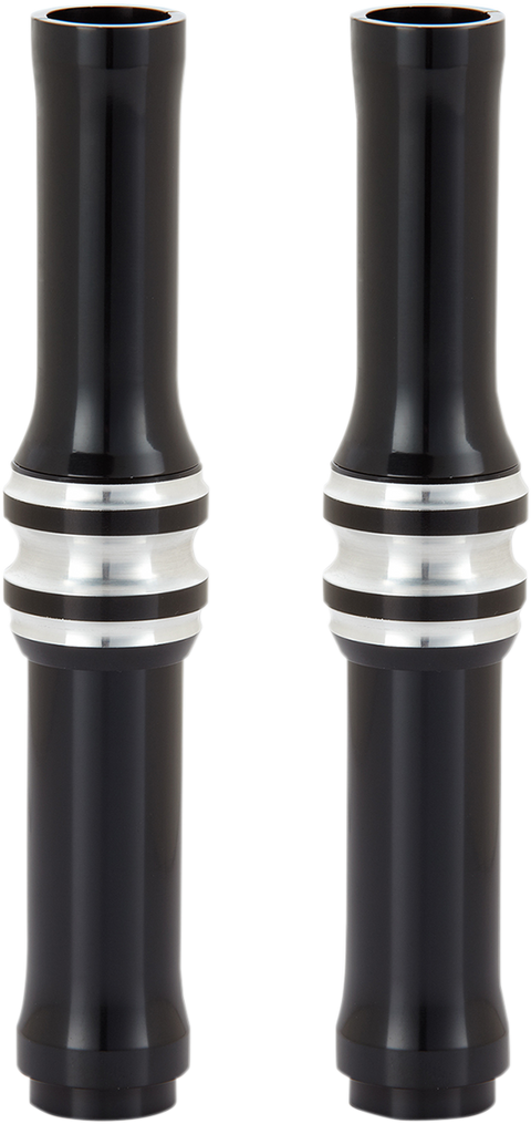 Pushrod Tube Cover Kit - 10 Gauge® - Black - M8