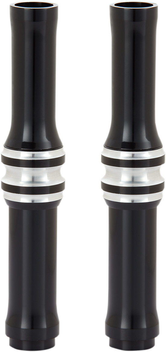 Pushrod Tube Cover Kit - 10 Gauge® - Black - M8